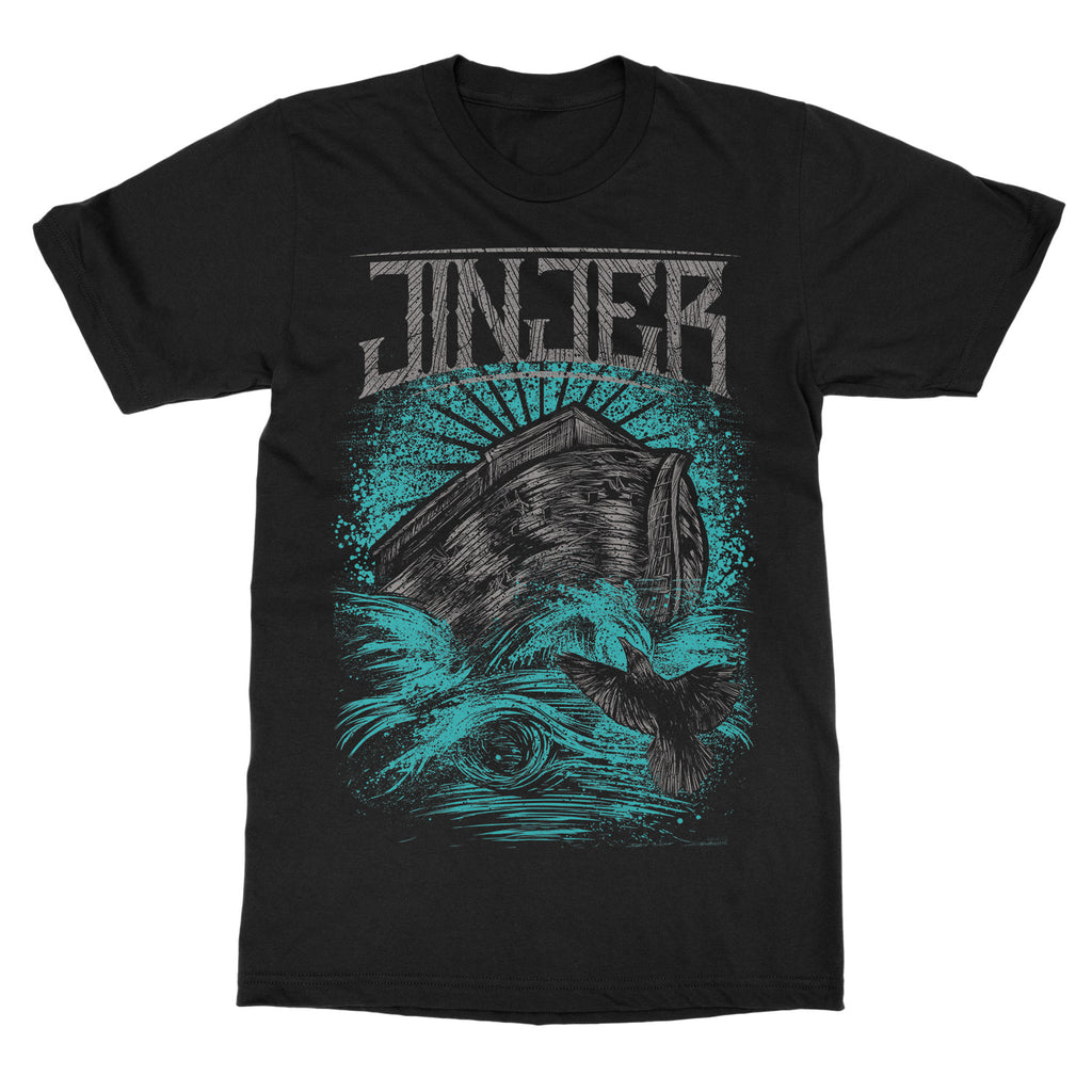 Nueva Camiseta de Algodón con Gráfico de la Banda JINJER Unisex Verano Manga Corta Marca de Moda Camiseta Lujo Casual Vintage Retro Top