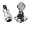 ZHQCN WS28 TQ/ZG Waterproof M28 Aviation Power Connector 2 3 4 7 8 9 10 12 16 17 20 24 26 Pin Soldering Plug Flip Cover Socket