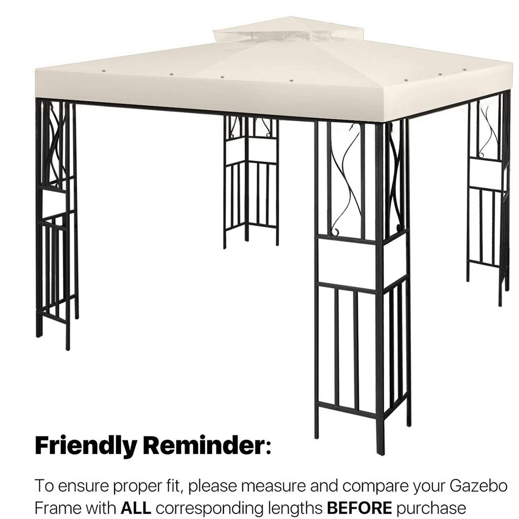 1PC Sun Garden Gazebo Top Cover Replacement Tent Shelter Canopy Waterproof Outdoor Patio Garden Camping BBQ Tent Roof Top Cover