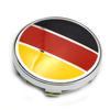 4 X 60mm Germany Flag Car Wheel Center Hub Caps