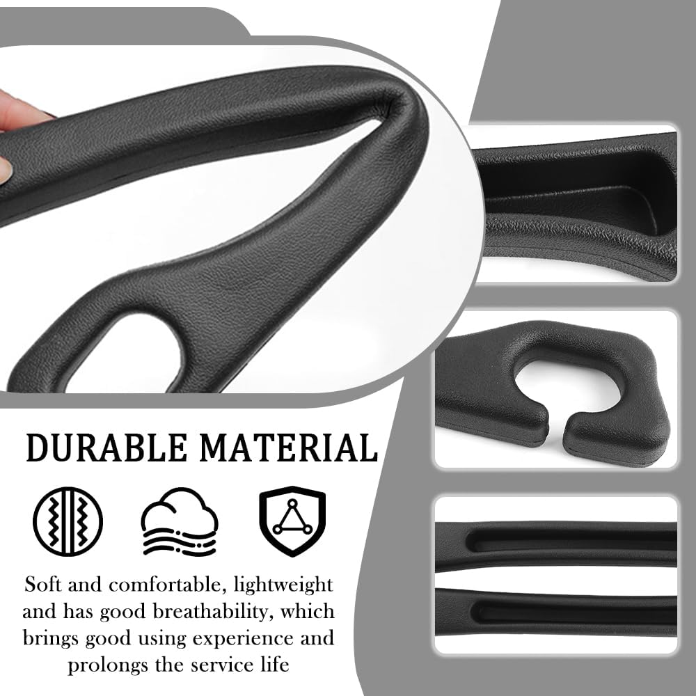 2PCS Upgraded Car Seat Gap Filler,Soft No Drop Seat Guard For Cars With Dual Slot Car Seats Gap Organizer For Storing Items & Filling Gaps,Versatile