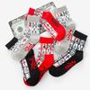 Bocotojp Thick Short Fashion Couple Socks with Mahjong Medium 3 Free Size Men's Socks, Pattern, Thick, Unisex, Spring, Summer, Autumn, Winter, Colors,