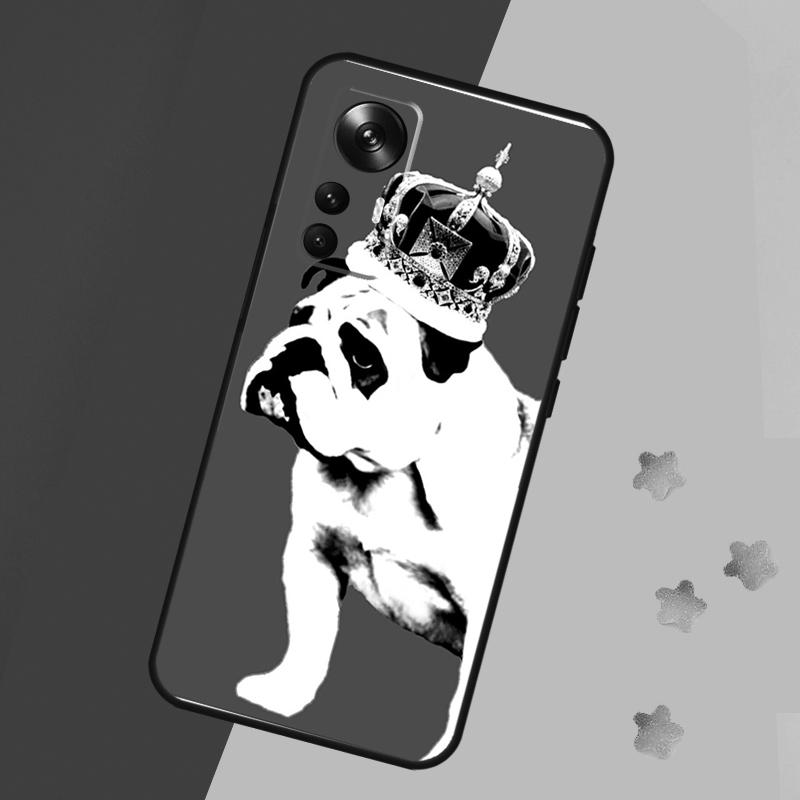 British Bulldog Case For Xiaomi 14 13 15 Ultra 11T 12T 13T 14T Pro Cover For POCO X7 Pro X3 X5 X6 F5 F6 F7