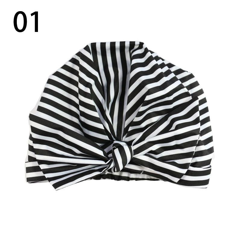 Waterproof Shower Cap Double Layers Bath Cap Adjustable Elastic Band Shower Cap For Women Long Thick Hair CDN