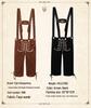 Oktoberfest Karobluse & Bestickte Latzhose Halloween Cosplay Outfit