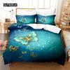Pretty Butterfly Bedding Set Duvet Cover Set 3d Bedding Digital Printing Bed Linen Queen Size Bedding Set Fashion Design