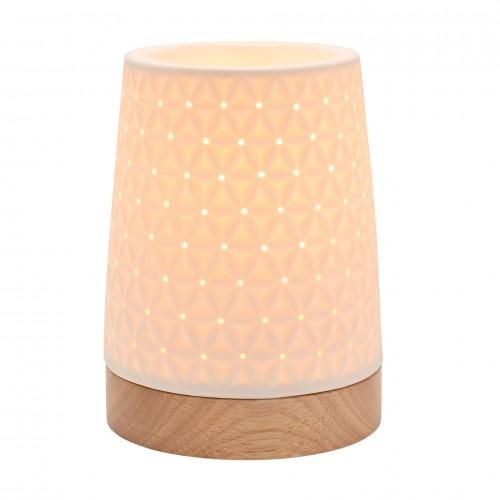 Hestia bílá hvězda aroma lampa