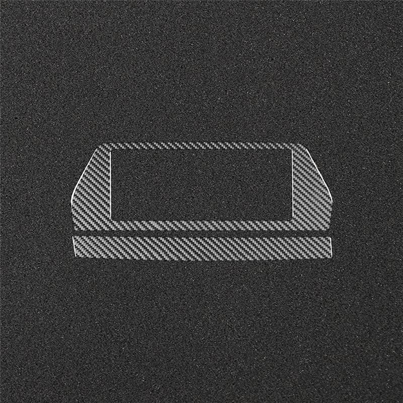 ABLZ-Center Console Navigation Screen Panel Cover Trim In Carbon Fiber For BMW 8 Series G14 G15 G16 -  Auto Accessories