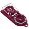 Multifunctional PP Base Egg Cutter 2 In 1 Stainless Steel Wire Pull Egg Cutter for Hanging High-quality Kitchen Accessory Tools