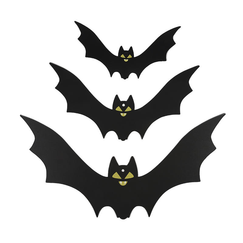 2025 New Halloween Decorations Simulation Bat Horror Tricky Props Holiday Decoration Props