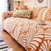 Winter Warm Plush Sofa Mat Towel Non-slip Luxury Couch Cover for Living Room Thicken Jacquard Sofa Protector Home Decoration