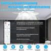 Ceiling Light with Fan,Ceiling Fan with Lighting and Remote Control,Small Quiet Ceiling Fan with 3 Wind Levels,Dimmable,Timing Function for Bedroom