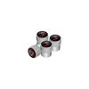 4 Pezzi Tappi Valvole Metallo Ruota Pneumatico Auto Tappo Antipolvere Stelo Per Mini Cooper S Logo John Cooper Works Emblema R53 R55 F54 F55 F56 F60