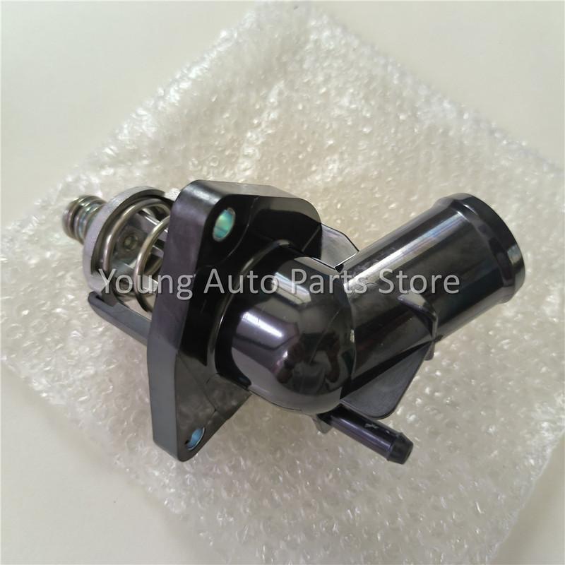 Water Outlet Thermostat For Chevrolet Silverado Suburban Tahoe Cadillac Escalade GMC Sierra/Yukon 2014-2020 OEM 12674639