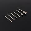 6pcs HSS Burr End Mill Cutter File Rotary Tool Router Bit Set 3.17mm 8mm Head SG