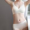 Korean Version of External Expansion Chest Underwear Bra Seamless Sexy Bra Small Breasts Show Big Waist Thin Gathering Bra Bra