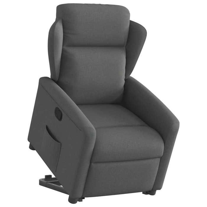 VidaXL Recliner Armchair Dark Grey Fabric 3303135