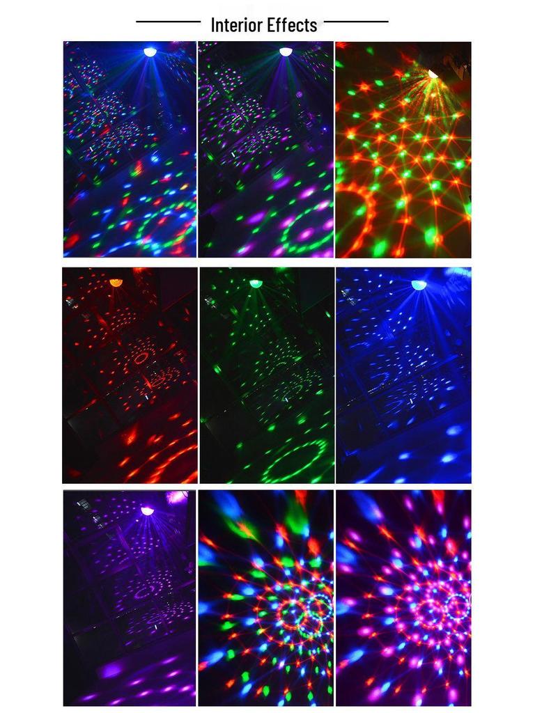 USB Rotating LED Disco Ball Party Light