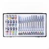 12 Pieces Precision Screwdriver Kit Knurled Repair Color-Coded