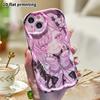 Phone Case: 2D Flat Design, Suitable for iPhone 18, 17, 16, 15, 14, 13, 12 Pro Protection, Phone Decoration, Sweet Cool Pink Hair, Halloween and Chris