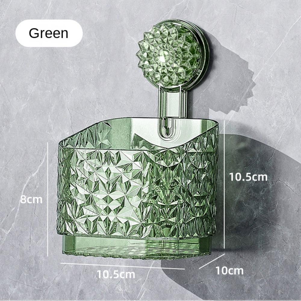 Suction Cup Organizer Box Plastic Shelves New Wash Sink Mantel