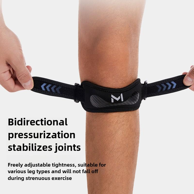 1Pc 2Pc Adjustable Silica Gel Knee Support Band for Running Cycling Gym Sports Knee Pain Relief Protector