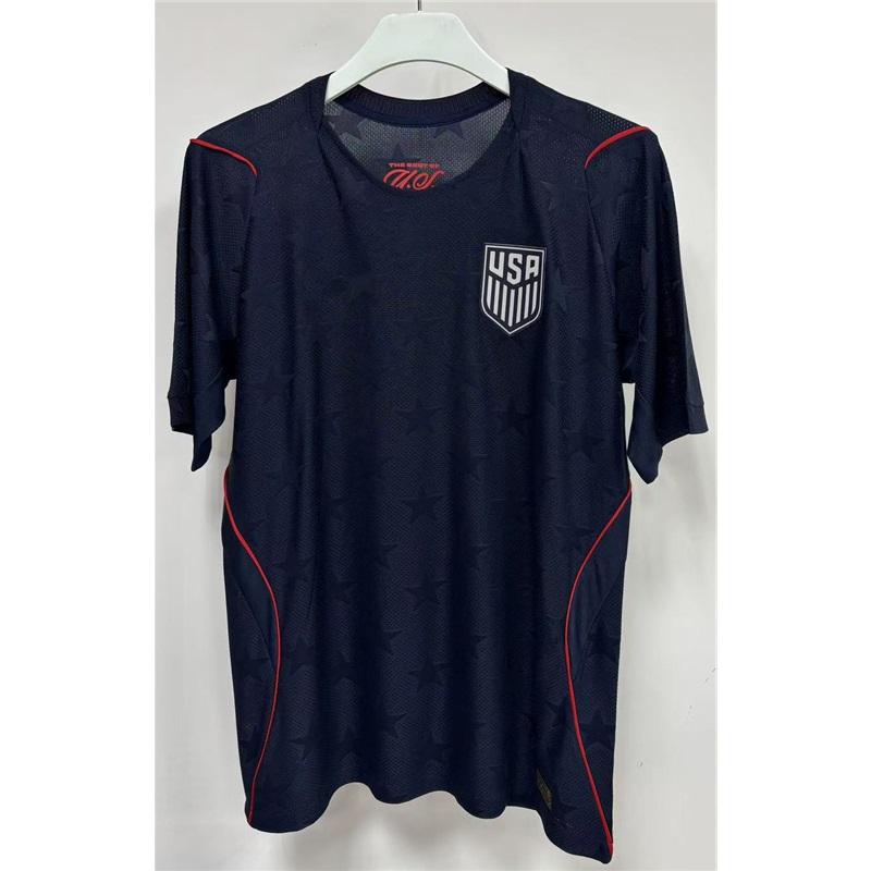 Oucheee Voetbalshirt van een Nationaal Team uit Meerdere Landen, Sneldrogende Sport TrainingsTop voor het WK 2026 S