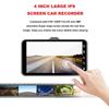 2 Lens Dashcam Car DVR 1080P 4.0 Inch IPS Screen Night Vision Touch 6M Rear View Camera Video Recorder Car Dashcam Teyes Rear View Camera