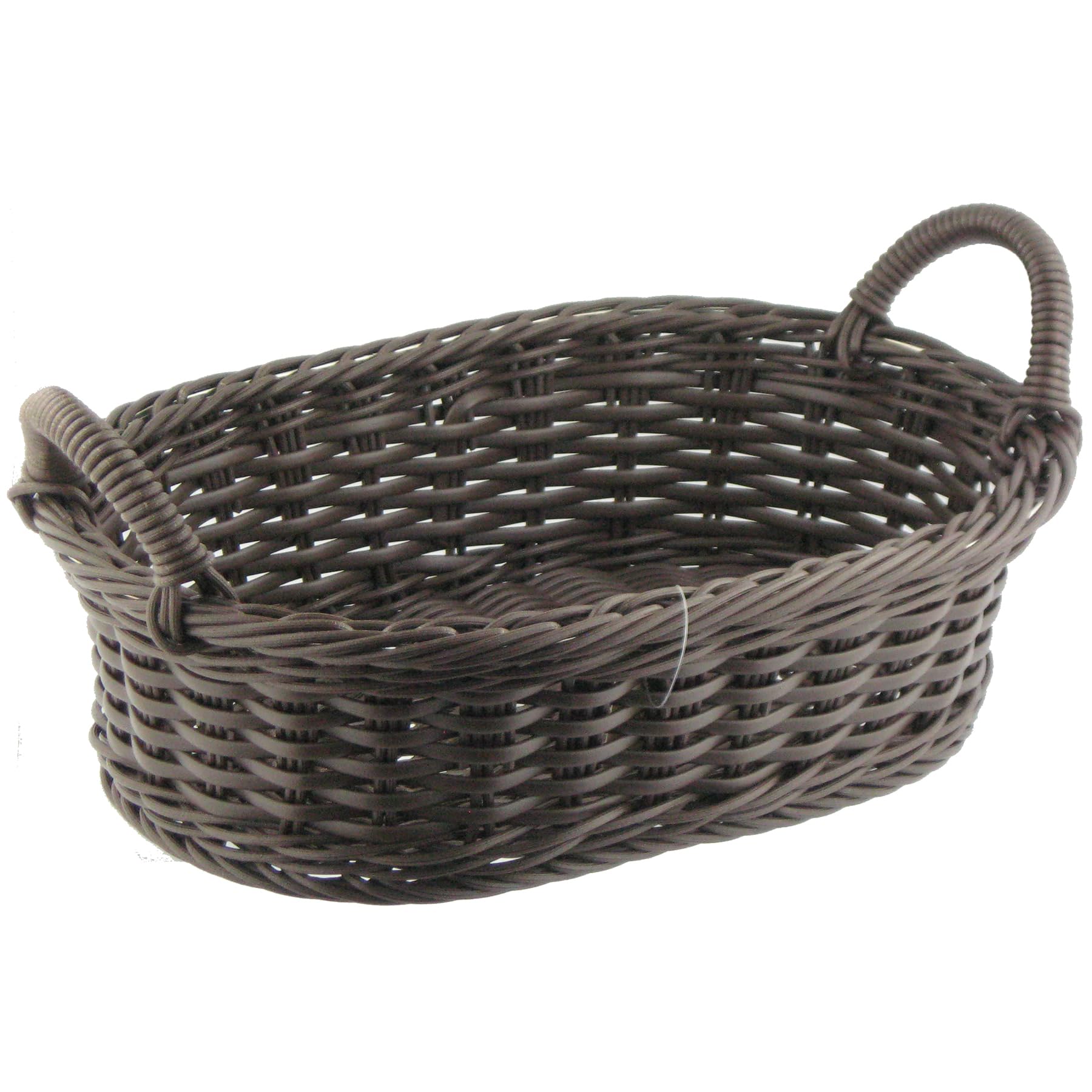 Nagao Washable Oval with 010O30DB Basket, Shape, Handles, 30cm, коричневый