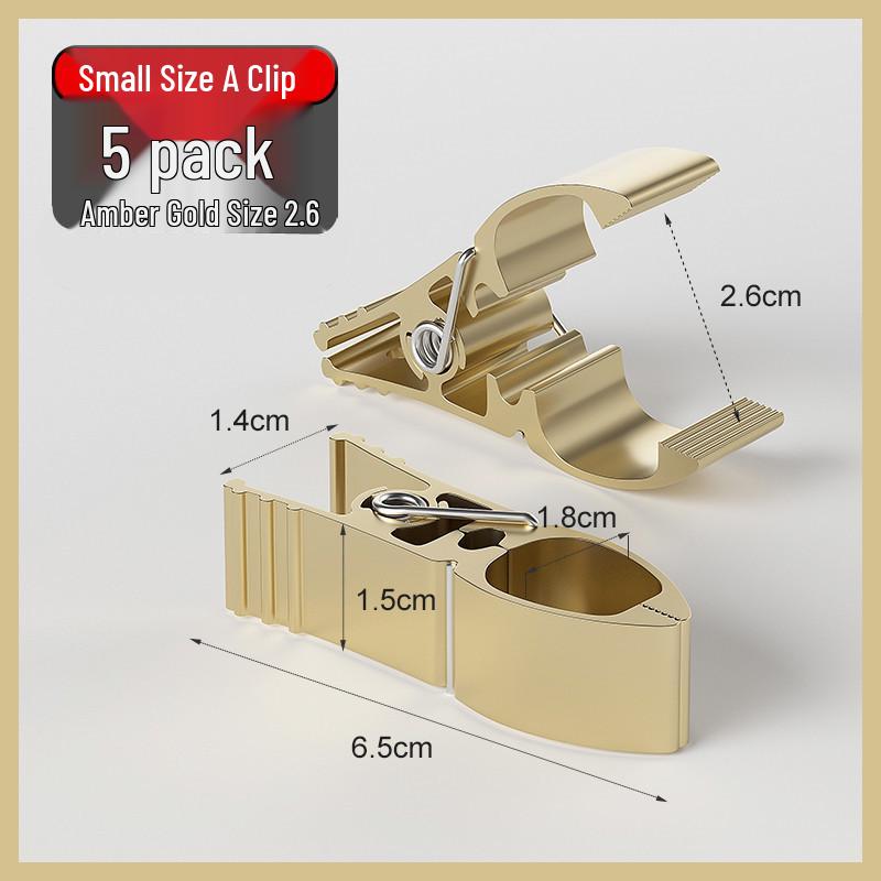 Large Aluminum Windproof Quilt Drying Clips