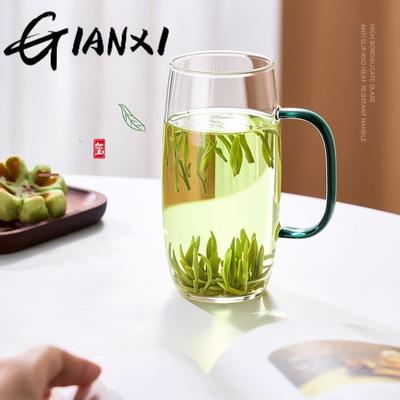 Glas Teetasse mit Henkel Verbrühschutz Glas Teetasse Kann Elektrischer Tonofen Erhitzen Gläser Büro Persönliche Tasse