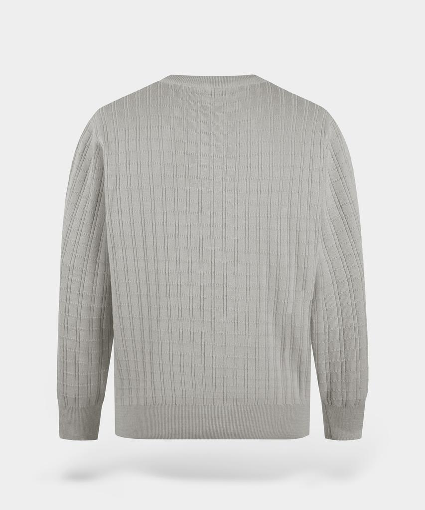 BIRBANTE Washable Cotton Square Round Knit - Ivory