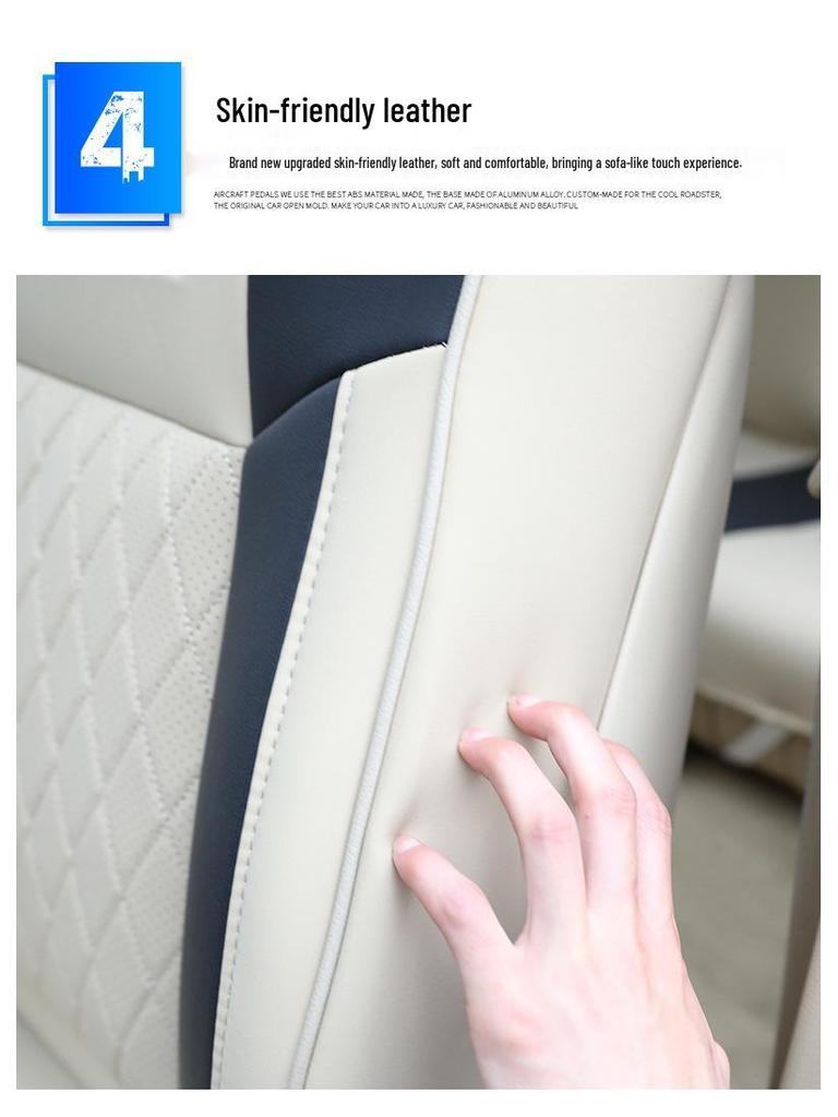 08-20 Land Cruiser Seat Covers: All-Season Full Coverage Interior Upgrade