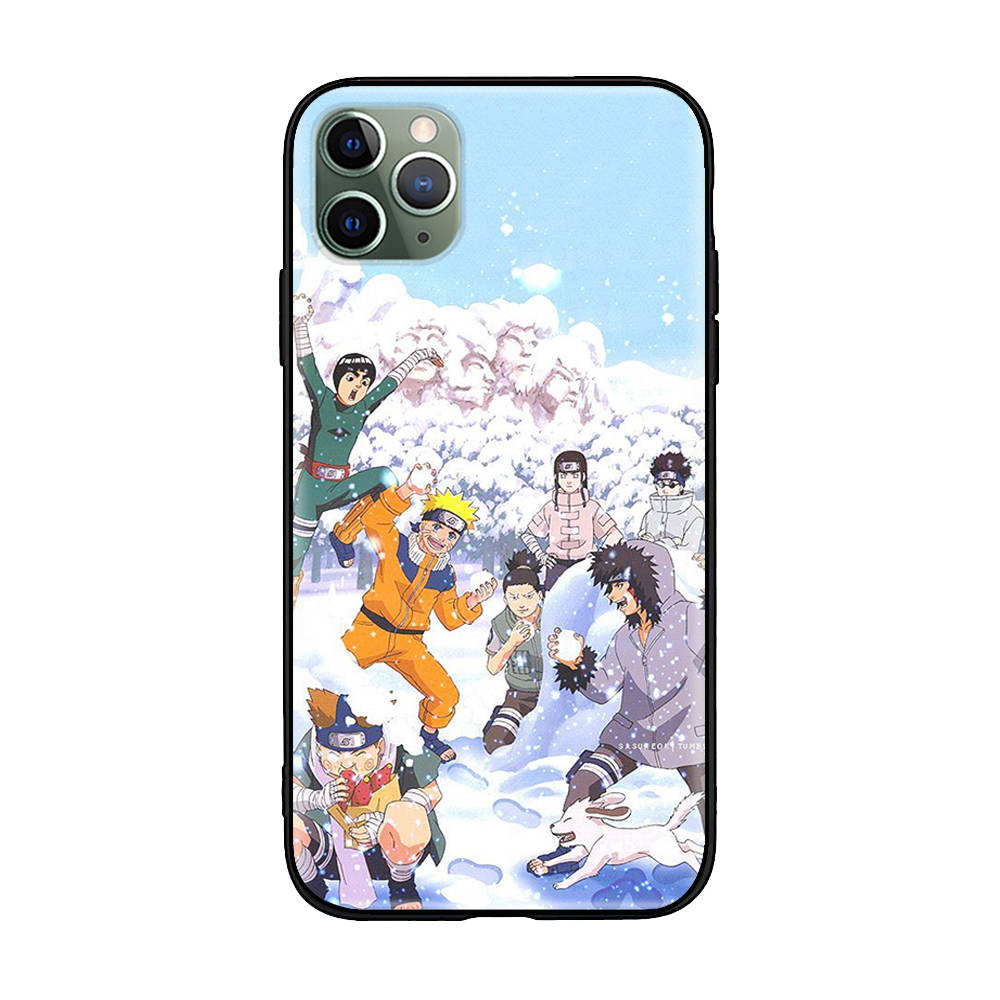 W-3 Naruto vánoční měkké pouzdro pro Samsung A04s A05s A10s A11 A12 A14 A15 A22 A23 A32 A50S M31 M51 M52 M53 A25 A30S A51 A52 A55 A70 A71 A72 S10 S9