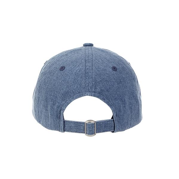 Ssaemsonaiteuledeu Logo Applique Ball Cap Vintage Blue Uv631003