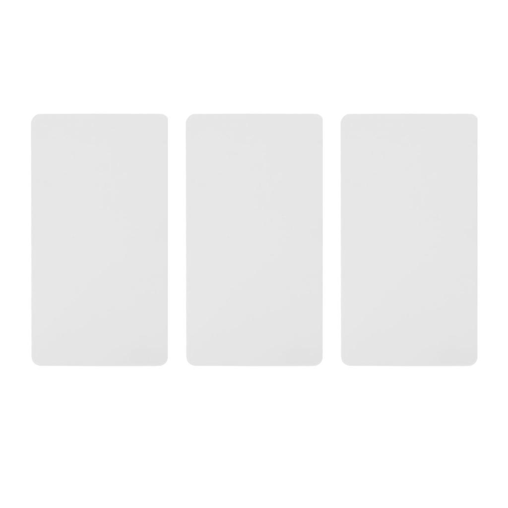 10PCS Tattooing Microblading Practice Skin Double Sides Blank 2mm Thickness Silicone Tattoo Practice Skin for Eyebrow