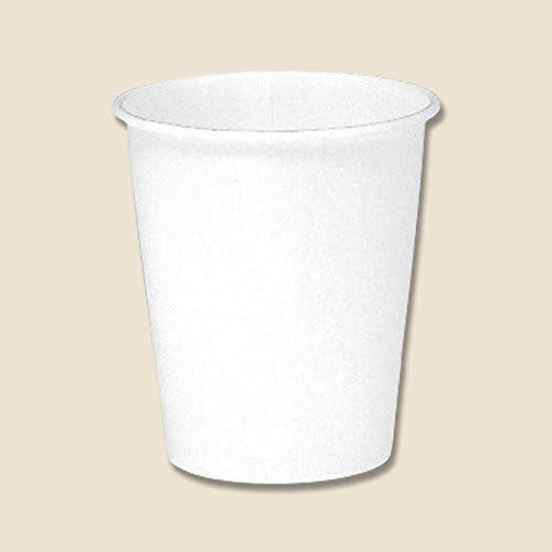 Shimojima (Heiko) Paper Cups, Size E, 7 oz, White, 100 Count, 004536026