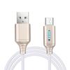 Android Type C Automatic Disconnection Auto Cut-off Cable Data Sync Line USB Charger Fast Charging
