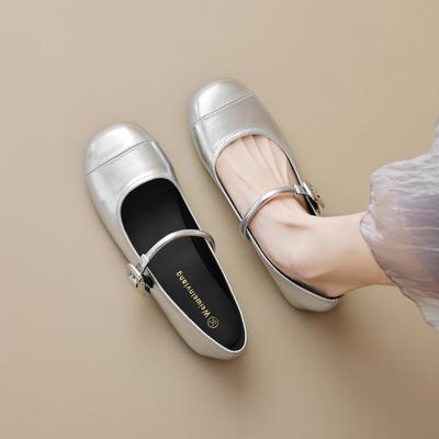 Fashion 2024 Spring and Autumn Women's Outdoor Shoes Korean Style Women's Casual Mary Jane Flats Work and Walking Wear Free Shipping
