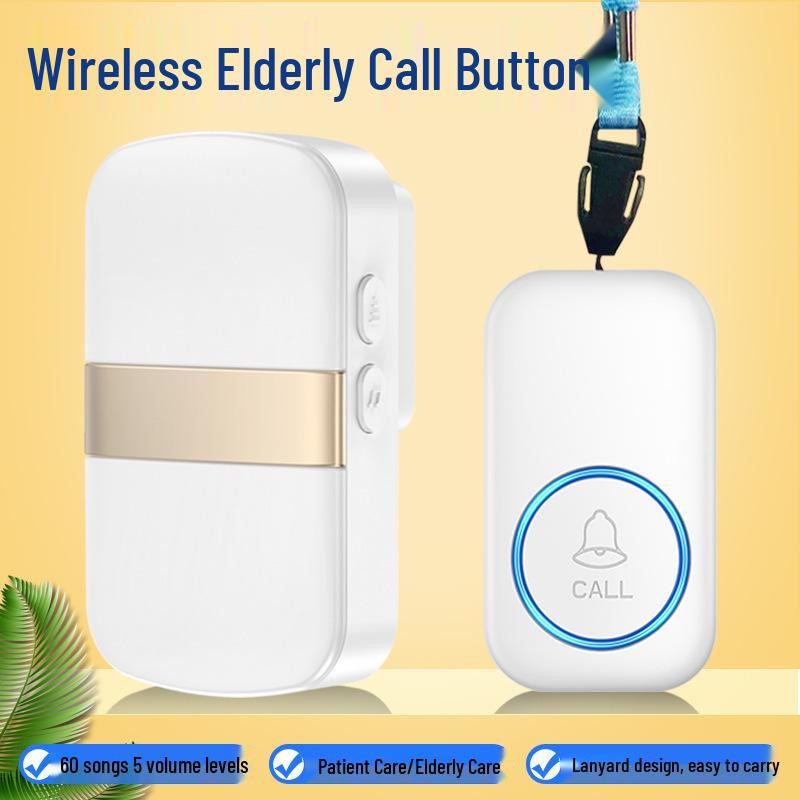 Elderly & Pregnant Call Button: Nursing Home & Bedside SOS Alarm
