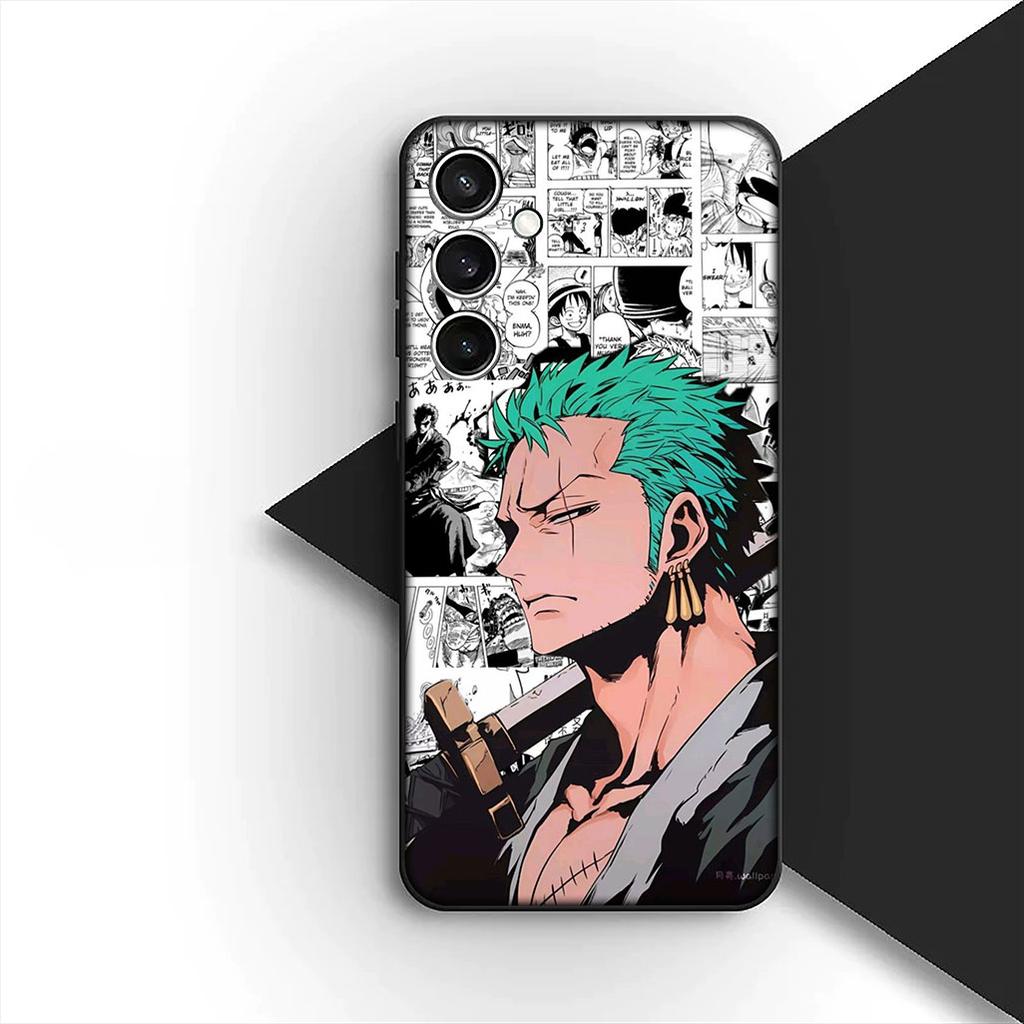 Cover for Xiaomi Redmi Note 12 11 10 A3 Pro 10A 10C 12C Note12 5G 4G Casing Phone Case Anime Roronoa Zoro One Piece Luffy