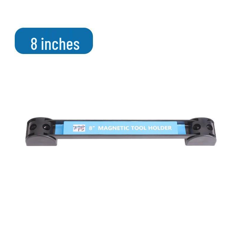 Wall-Mounted Magnetic Tool Storage Rack - Strong Suction Strip Organizer