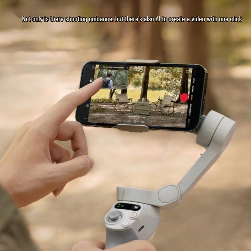DJI Osmo Mobile SE Handheld Gimbal: Portable, Foldable, Anti-Shake Stabilizer for Smooth Selfies and Follow Shots