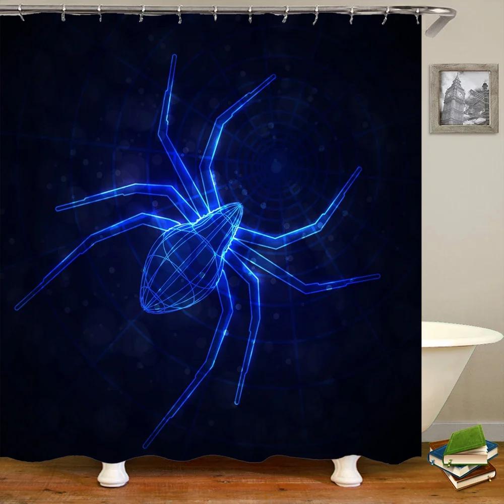 Funny Shower Curtain 3d Bath Curtains Monkey Orangutan Animal Printing Waterproof Polyester for Bathroom Decor Large 180x200cm