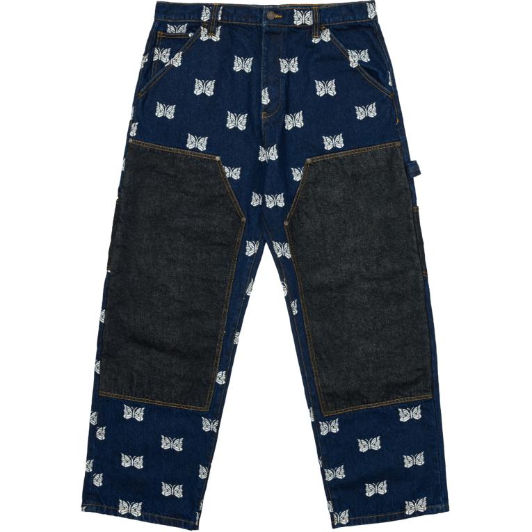 

Брюки Palace x Needles Double Knee, Индиго, унисекс, синие, P27NDT002 M