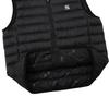 MLB Autunno Inverno 23 New York Yankees Patch Lettere Fantasia Zip Caldo Piumino d'Oca Gilet Unisex Nero 3ADVB0426-50BKS