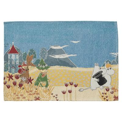 Χαλάκι τραπεζιού Marushin, Moomin, Ανοιξιάτικη Βόλτα, Σκανδιναβικό, Χαριτωμένο, 1425019400, Περίπου. 33 x 48 εκ.