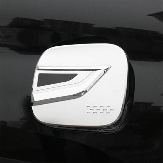 Chrome Fuel Lid Petrol Gas Tank Cover Trim For Toyota Highlander 2021-2024