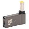 PD Charge Converter 100W 5A Type C Female to Male 5.5x2.5mm Aluminum Alloy Shell PD Charging