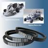 3 Pack Drive Belt for 30 Series Go Kart Torque Converter Drive Belt Replaces 12-